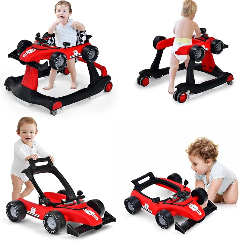 HONEY JOY Activity Adjustable Foldable Red